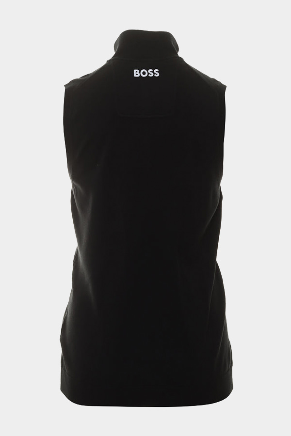 MAN KNIT VEST BOSS - 001 BLACK